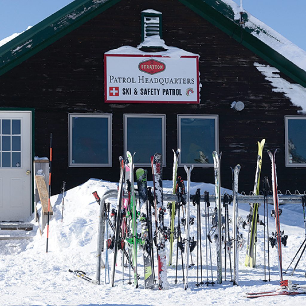stratton mountain ski patrol building